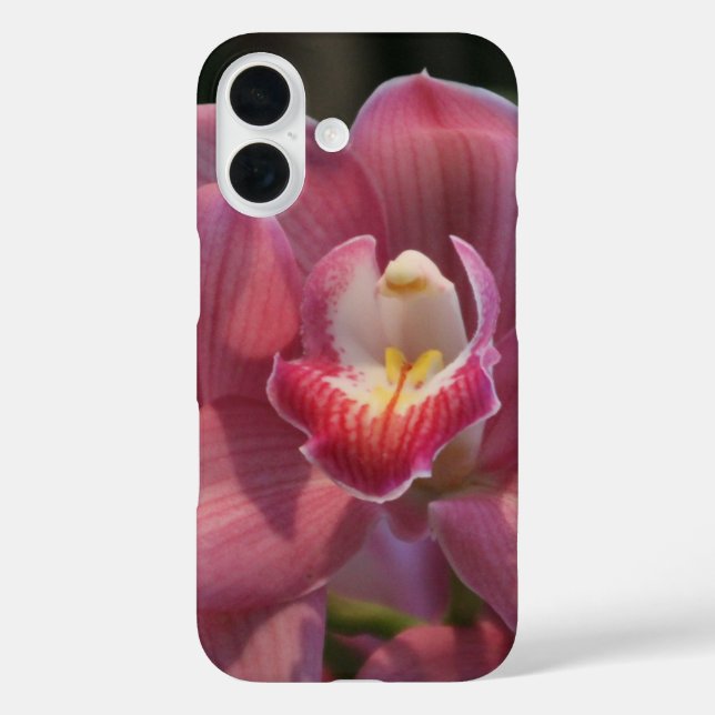 Funda iPhone 16 Estuche para iPhone Orchid Petals (Reverso )