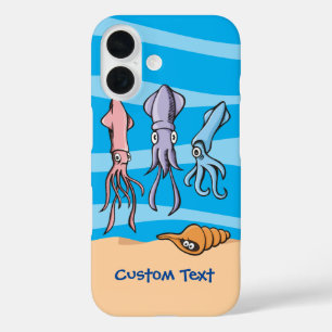 Funda iPhone 16 Estuche para iPhone para Personalizados de calamar