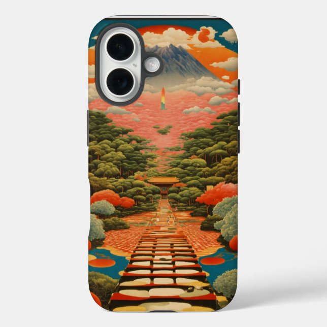 Funda iPhone 16 Estuche para iPhone Rustic Gate - Comienza un viaj (Reverso )