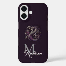 Funda iPhone 16 Estuche para iPhone Scorpio Zodiac personalizado