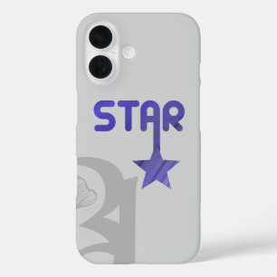 Funda iPhone 16 Estuche para iPhone STAR Tendencia Resumen Violeta