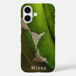 Funda iPhone 16 Estuche para iPhone Sturdy de serpiente de árbol v