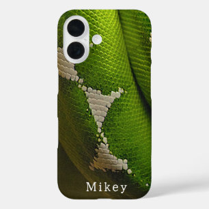 Funda iPhone 16 Estuche para iPhone Sturdy de serpiente de árbol v
