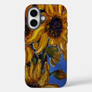 Funda iPhone 16 Estuche para iPhone Sunflowers