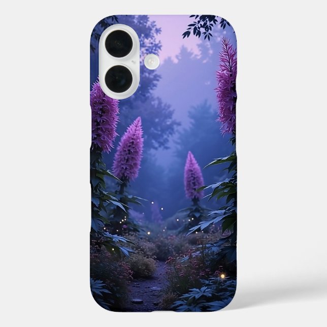 Funda iPhone 16 Estuche para iPhone único para el bosque de respla (Reverso )