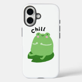 Funda iPhone 16 Estuche para teléfono Chill Frog