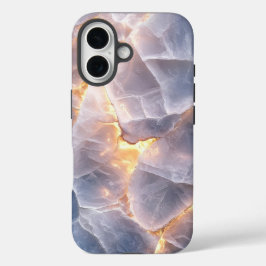 Funda iPhone 16 Estuche para teléfono de cristal brillante