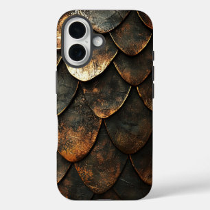Funda iPhone 16 Estuche para teléfono de escala de Pangolin Exótic