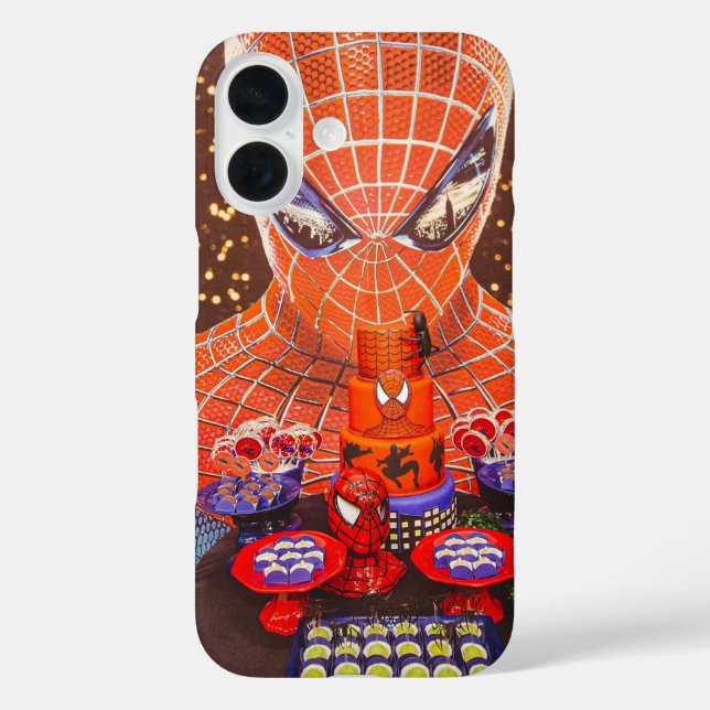 Funda iPhone 16 Estuche para teléfono de Héroe Web (Reverso )