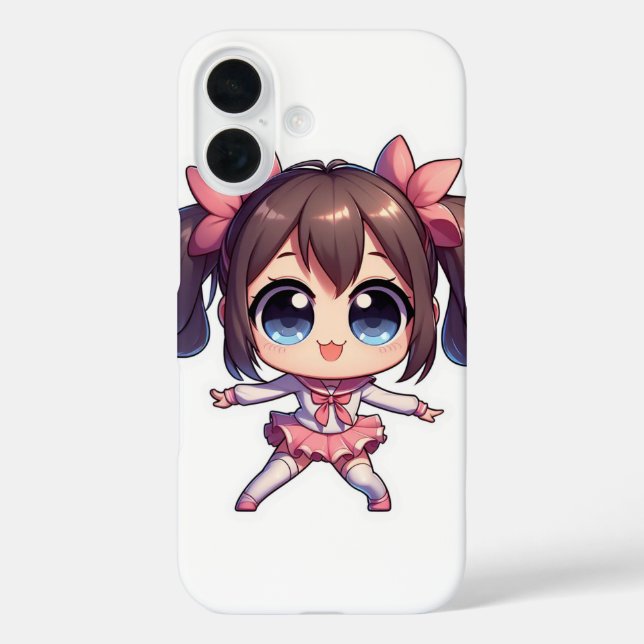 Funda iPhone 16 Estuche para teléfono de Kawaii (Reverso )