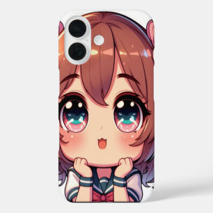Funda iPhone 16 Estuche para teléfono de Kawaii