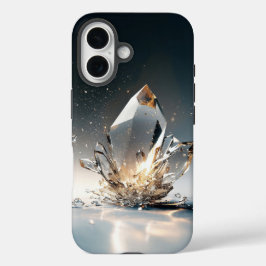Funda iPhone 16 Estuche para teléfono de pareja de cristal destroz