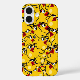 Funda iPhone 16 Estuche para teléfono de patrón de brillo