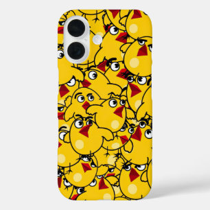 Funda iPhone 16 Estuche para teléfono de patrón de brillo