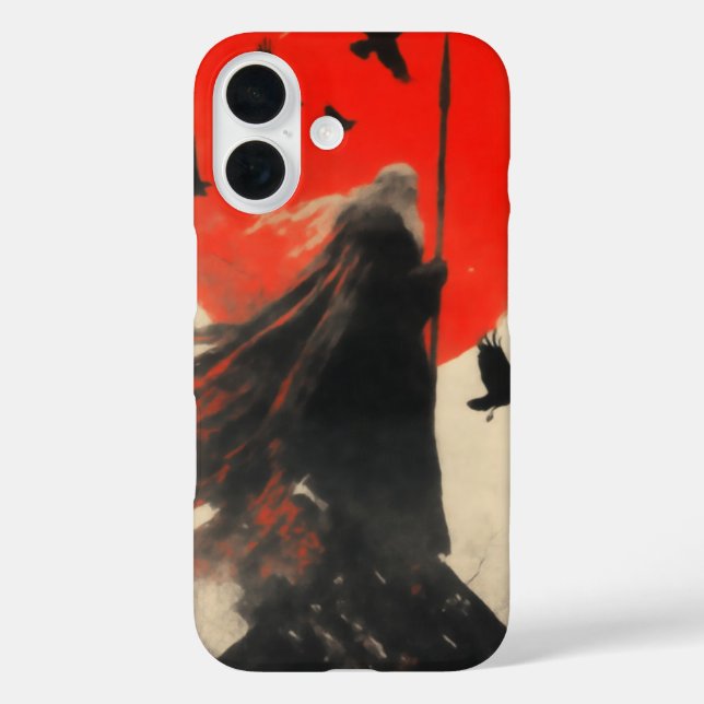 Funda iPhone 16 Estuche para teléfono mágico lunar (Reverso )