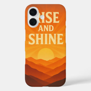 Funda iPhone 16 Estuche para teléfono móvil de ascenso y brillo
