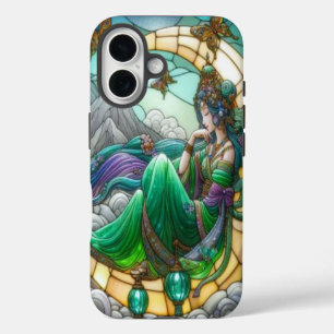 Funda iPhone 16 Estuche para teléfono móvil Jade Moon