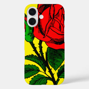Funda iPhone 16 Estuche para teléfono Rosa Artsy