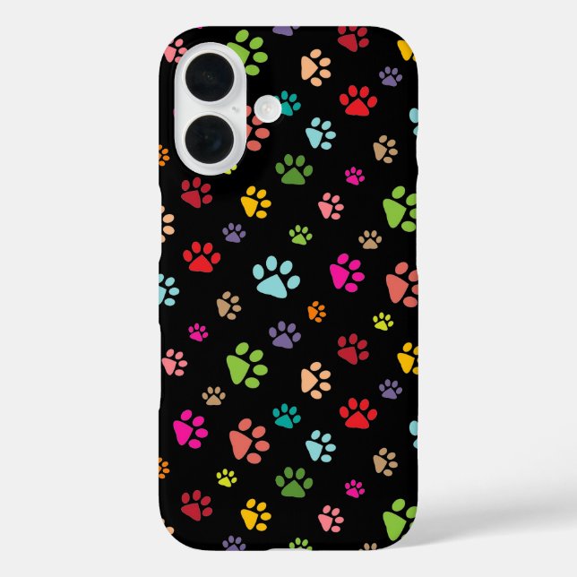 Funda iPhone 16 Estuche Pawprints para iPhone (Reverso )