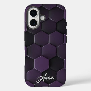 Funda iPhone 16 Estuche personalizado Shadow Tiles iPhone / iPad