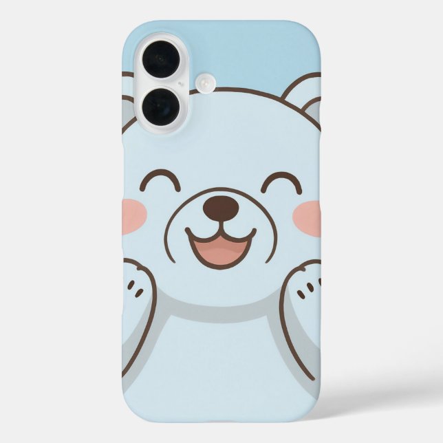 Funda iPhone 16 Estuche Personalizado suave para pastas con teléfo (Reverso )