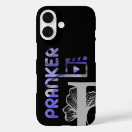 Funda iPhone 16 Estuche PRANKER para iPhone Trend Resumen Violeta 