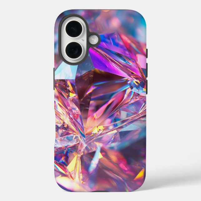 Funda iPhone 16 Estuche Prisma Luxe Crystal Phone (Reverso )