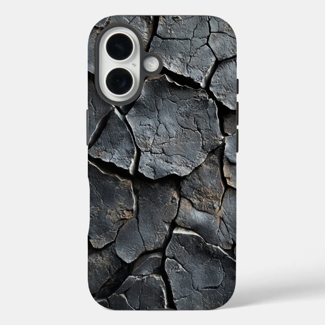 Funda iPhone 16 Estuche Rhino Armor para teléfono de la piel agrie (Reverso )