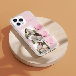Funda iPhone 16 Estuche romántico para iPhone y foto personalizada