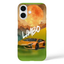 Estuche Sleek Sports Car Phone - Cov Durable y Ele