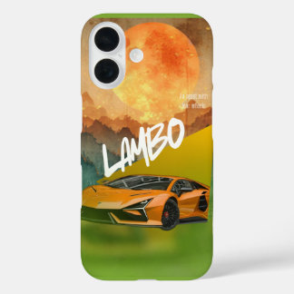 Funda iPhone 16 Estuche Sleek Sports Car Phone - Cov Durable y Ele