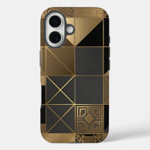 Estuche sofisticado Art Deco Geométrico Tile Phone