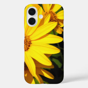 Funda iPhone 16 Estuche Sunny Yellow Daisy Petals para iPhone