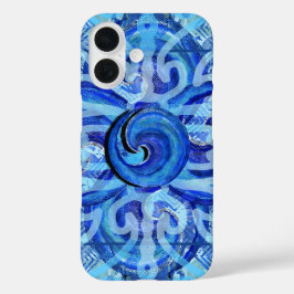 Funda iPhone 16 Estuche Susea Blu Studios Wave para iPhone