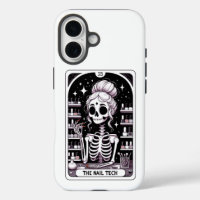 Estuche Tarot Nail Technician Business Card iPho