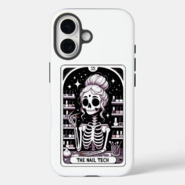 Funda iPhone 16 Estuche Tarot Nail Technician Business Card iPho
