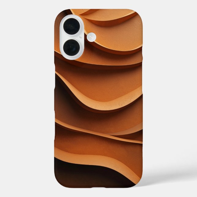 Funda iPhone 16 Estuche Terra Ridge Texture Phone (Reverso )