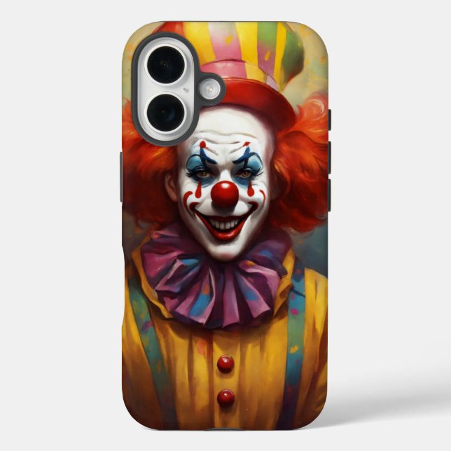 Funda iPhone 16 Estuche Vibrant Circus iPhone (Reverso )