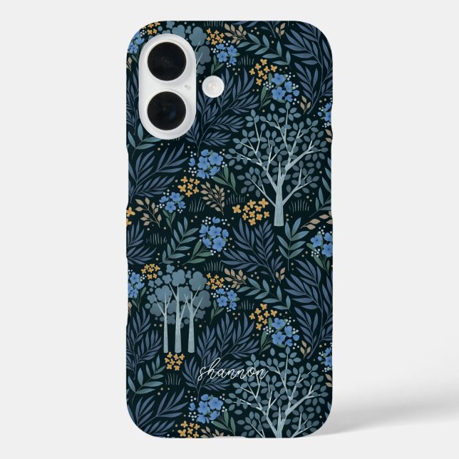 Funda iPhone 16 Estuche Winter Forest iPhone / iPad (Reverso )