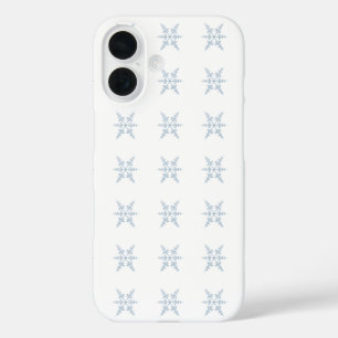 Funda iPhone 16 Estuche Winter Snowflakes para iPhone / iPad