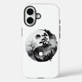Funda iPhone 16 Estuche Yin Yang Nature Phone
