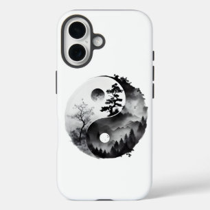 Funda iPhone 16 Estuche Yin Yang Nature Phone
