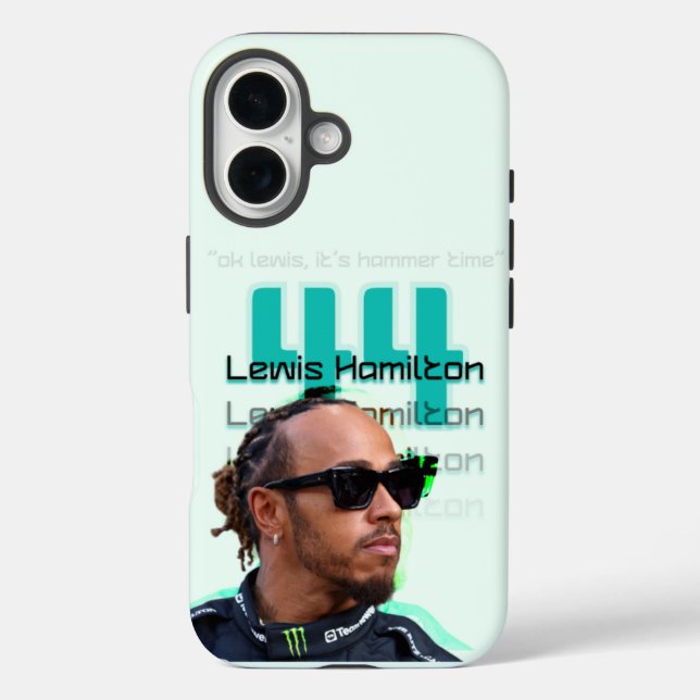 Funda iPhone 16 estuches de lewis hamilton iphone (Reverso )