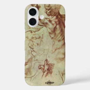 Funda iPhone 16 Estudio de Michelangelo de una Sibila Líbica