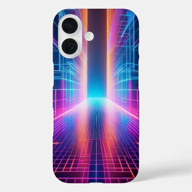 Funda iPhone 16 Estudios PixelPop (Reverso )