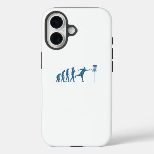 Funda iPhone 16 Evolución del disco de golf - Regalo divertido par