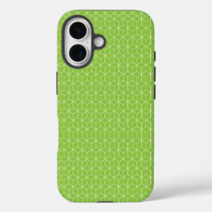Funda iPhone 16 Explora ilusiones ópticas modernas con patrón de c