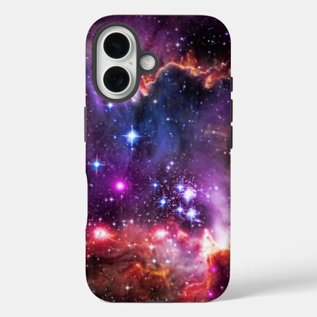 Funda iPhone 16 Extremo del ala estrellado de la pequeña nube de (Reverso )