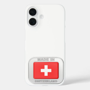 Funda iPhone 16 Fabricada en Suiza.