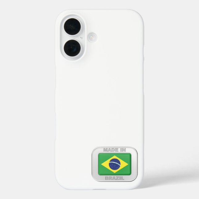 Funda iPhone 16 Fabricado en Brasil (Reverso )